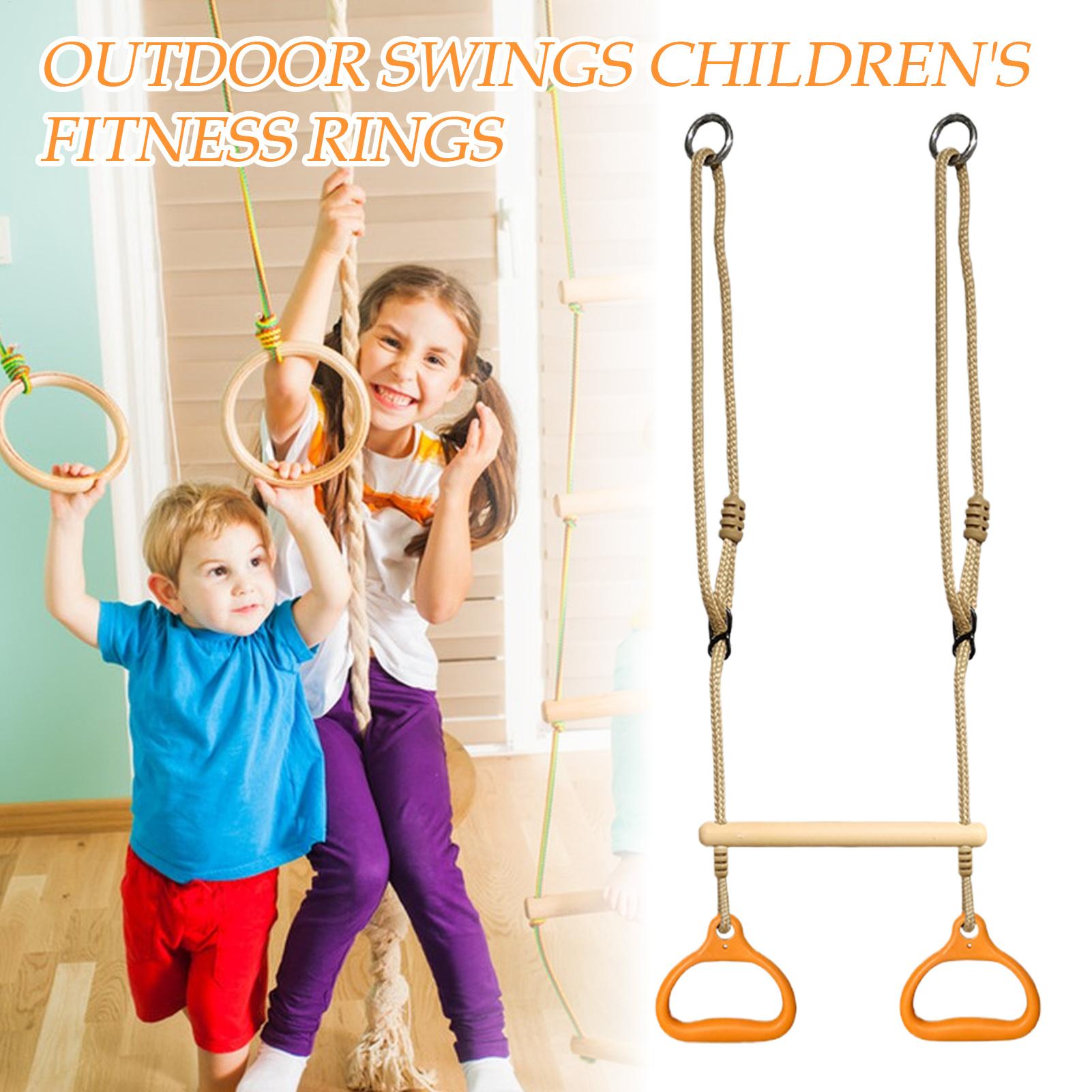 Kids Outdoor Gym Equipment - Barra de Balanço Ergonômica e Estável