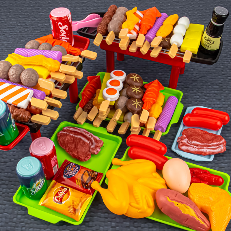 Kids Outdoor Bbq - Mini cozinha fingir jogar brinquedos conjunto
