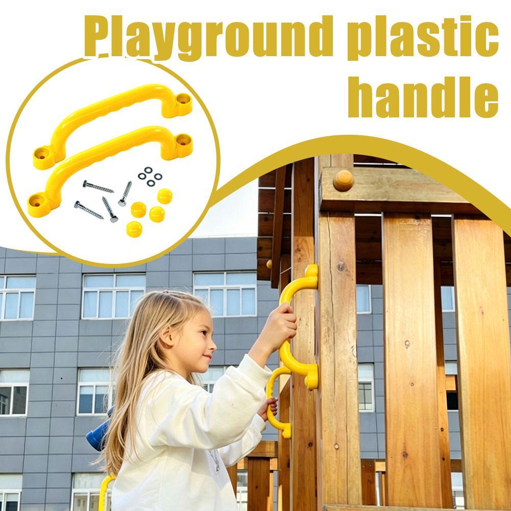Kids Outdoor Gym Equipment - Alças de segurança para playground, barras