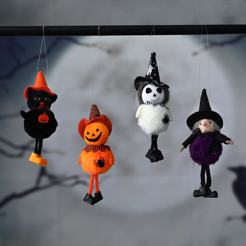 Kids Outdoor Doll House - Halloween boneca pendurado pingente ornamento bruxa