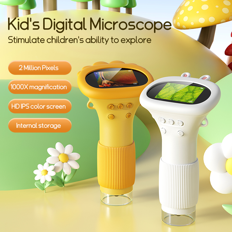 Kids.Outdoor Utensils - Microscópio de Bolso Mini de 2.0