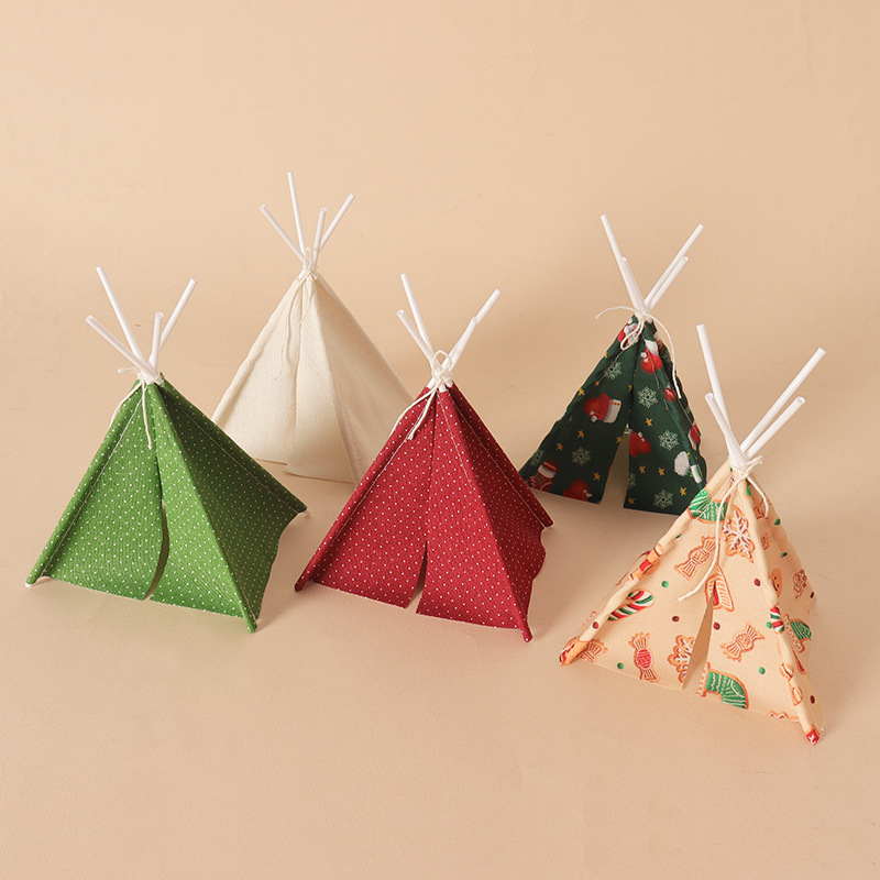 Kids Outdoor Doll House - Mini Barraca de Camping de Natal