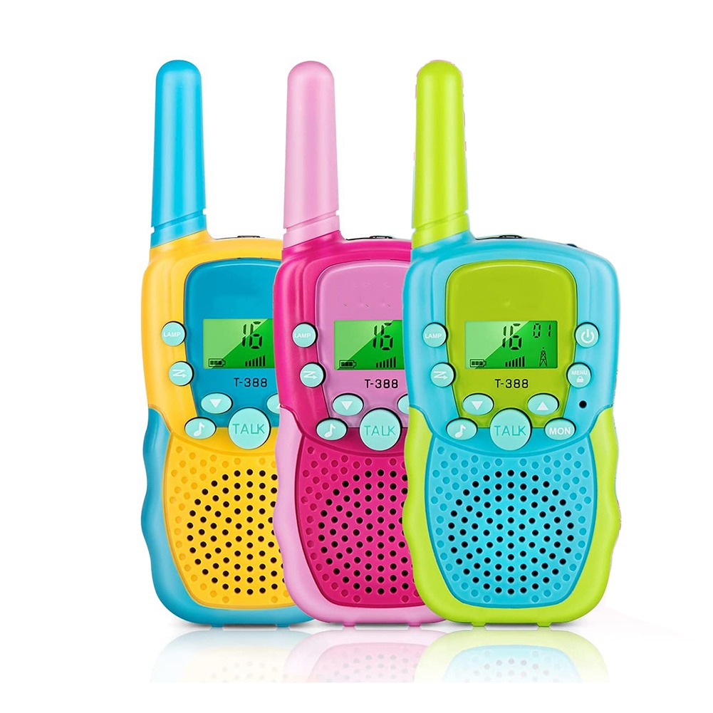 Kids Outdoor Vehicles - Walkie Talkies para crianças, 3 km