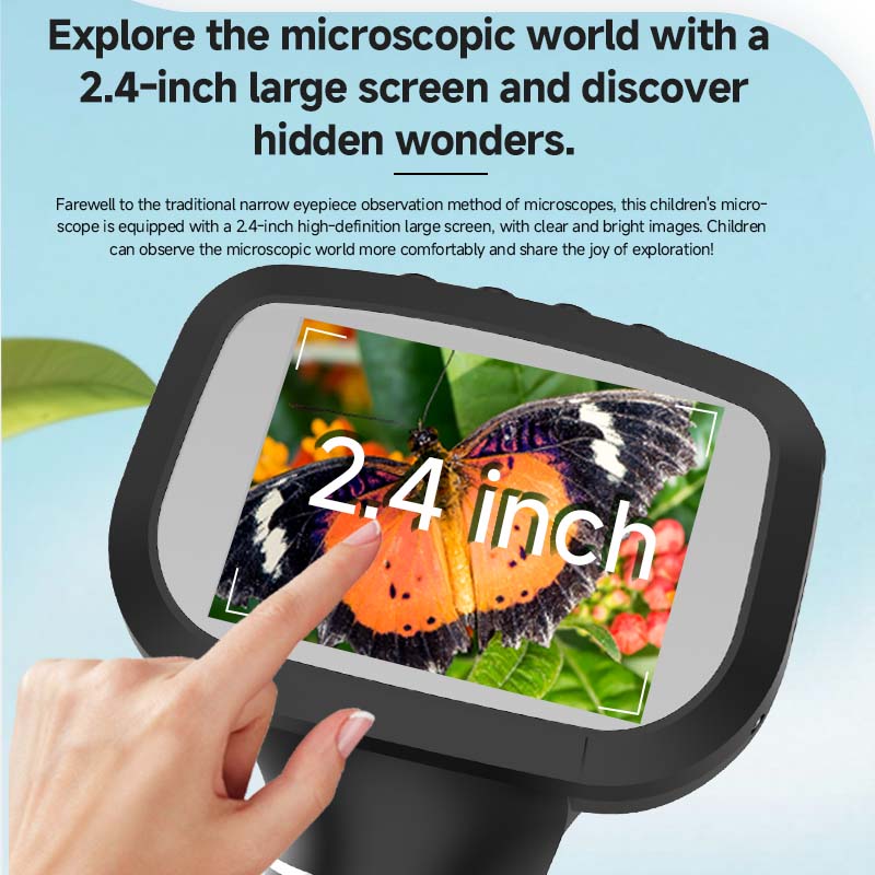 Microscópio Mini de 2,4 Polega - Kids.Outdoor Utensils avaliação e preço