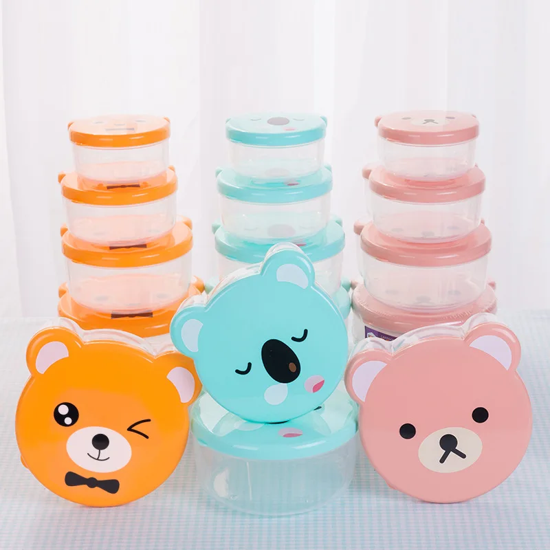 4 pçs/set crianças caixa de pl - Kids.Outdoor Utensils avaliação e preço
