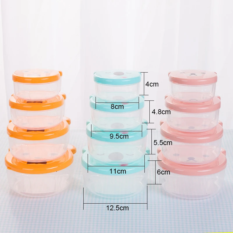 4 pçs/set crianças caixa de pl - Kids.Outdoor Utensils avaliação e preço