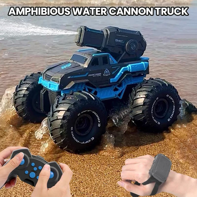 Carro anfíbio rc 2 modo de con - Kids Outdoor Vehicles avaliação e preço