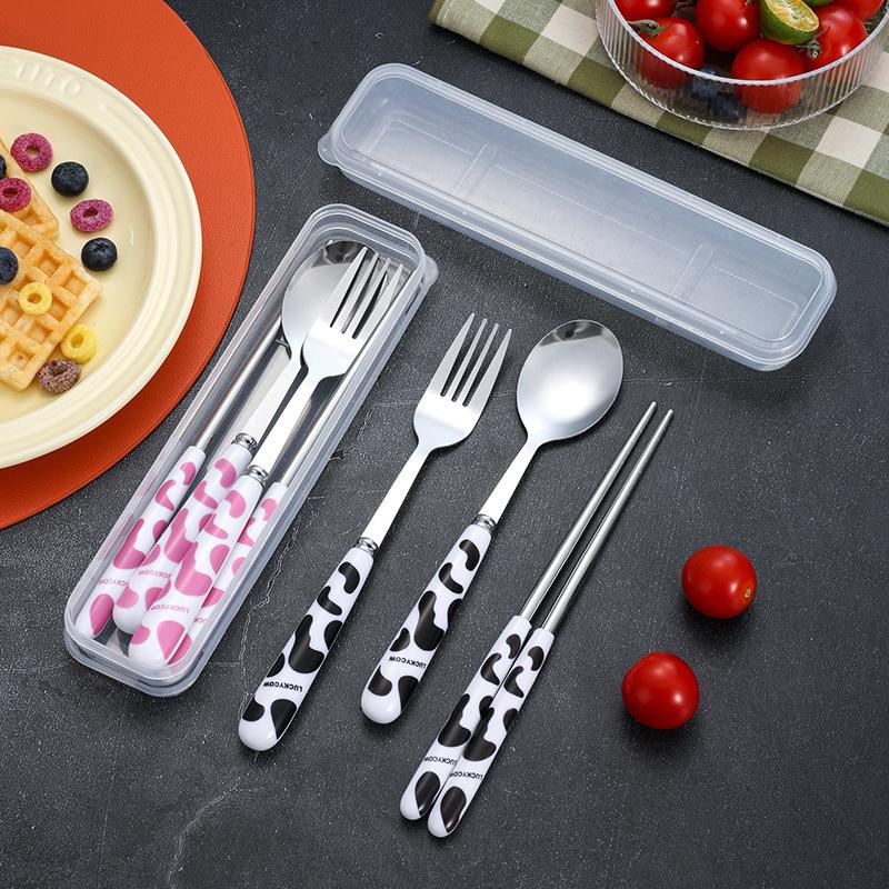 Conjunto de utensílio de viage - Kids.Outdoor Utensils avaliação e preço