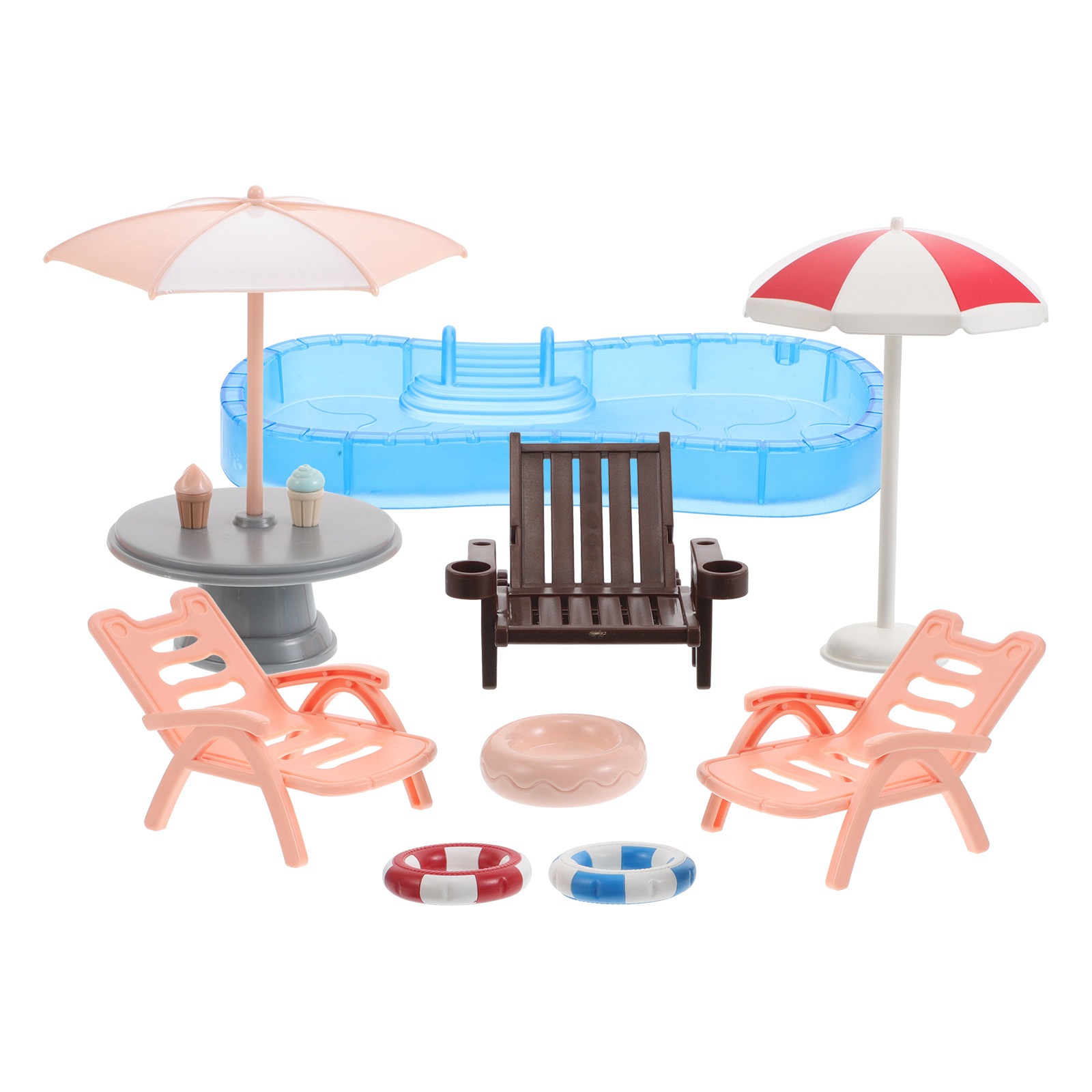 1 Conjunto de Mobiliário Portá - Kids Outdoor Doll House avaliação e preço