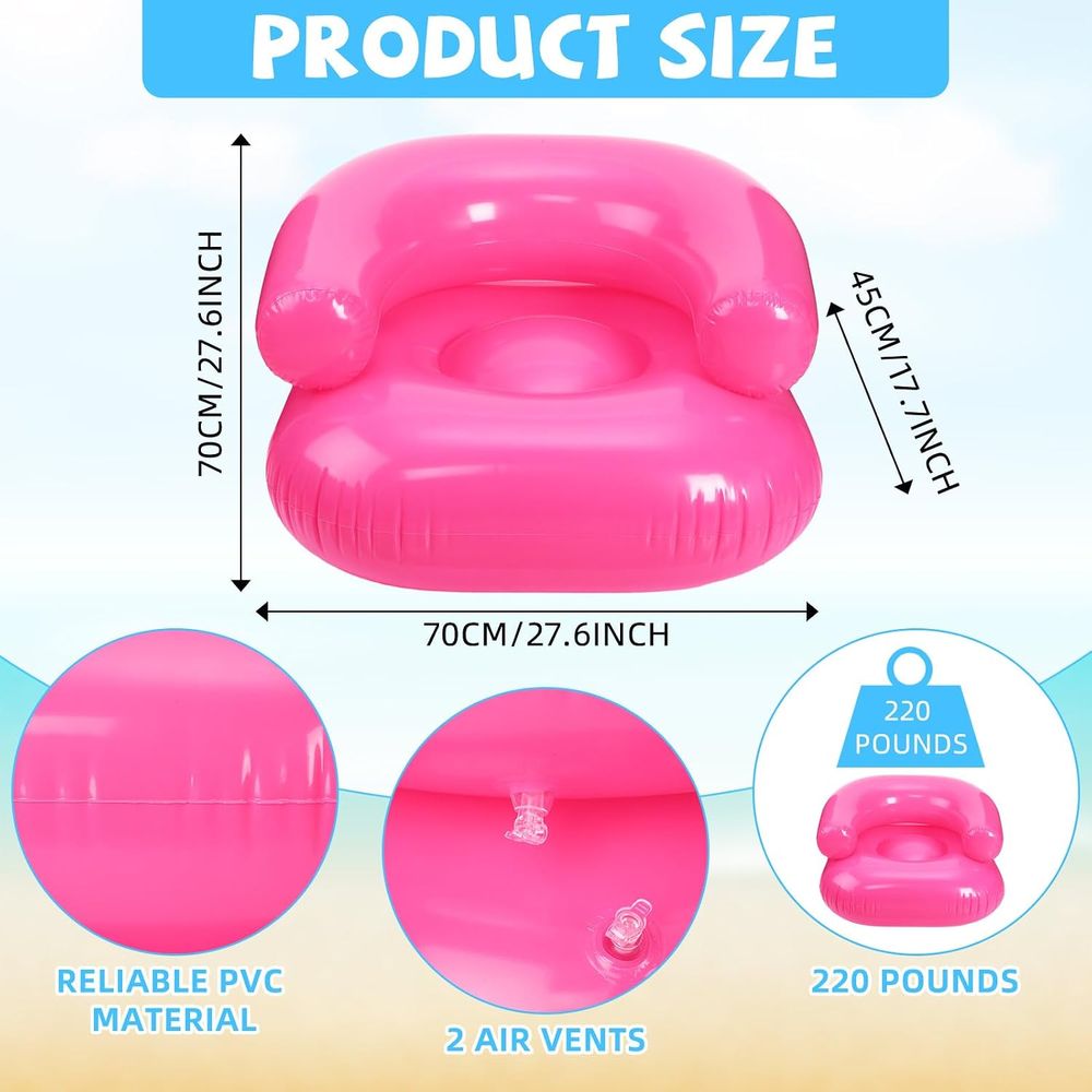 4 Cadeiras Infláveis para Cria - Kids Outdoor Garden avaliação e preço