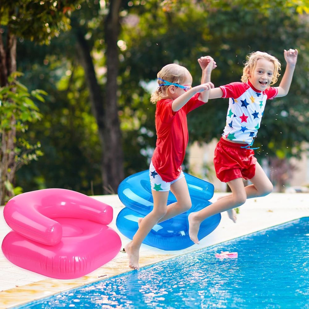 4 Cadeiras Infláveis para Cria - Kids Outdoor Garden avaliação e preço