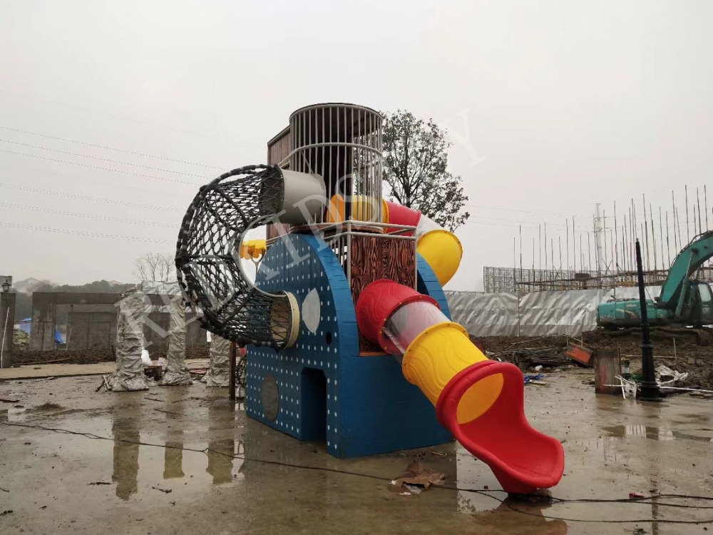 2018 novo parque temático da c - Kids Outdoor Gym Equipment avaliação e preço