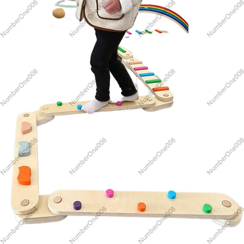 Prancha de Equilíbrio de Madei - Kids Outdoor Balance Beam avaliação e preço
