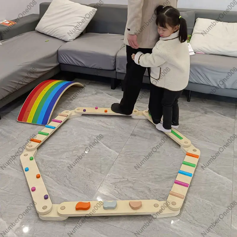 Prancha de Equilíbrio de Madei - Kids Outdoor Balance Beam avaliação e preço
