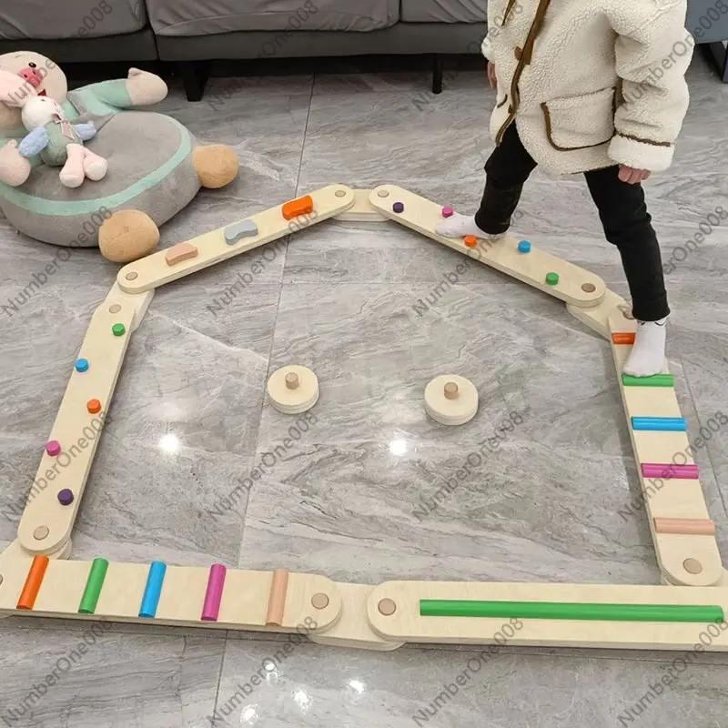 Prancha de Equilíbrio de Madei - Kids Outdoor Balance Beam avaliação e preço