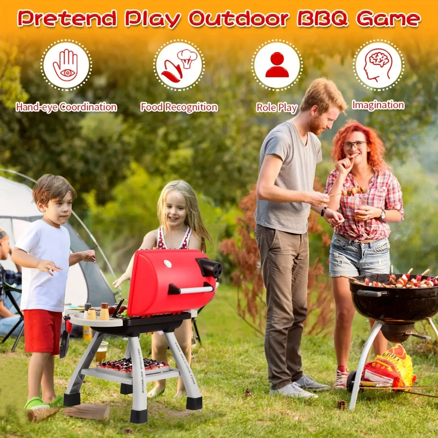 Churrasqueira conjunto de brin - Kids Outdoor Bbq avaliação e preço