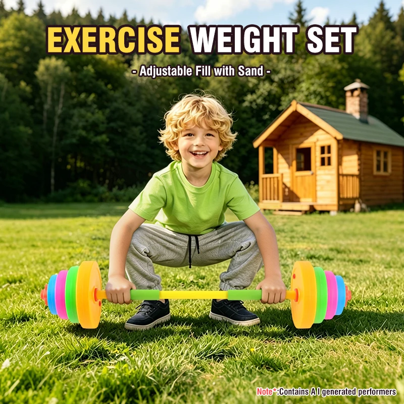 Conjunto de Halteres Ajustávei - Kids Outdoor Gym Equipment avaliação e preço