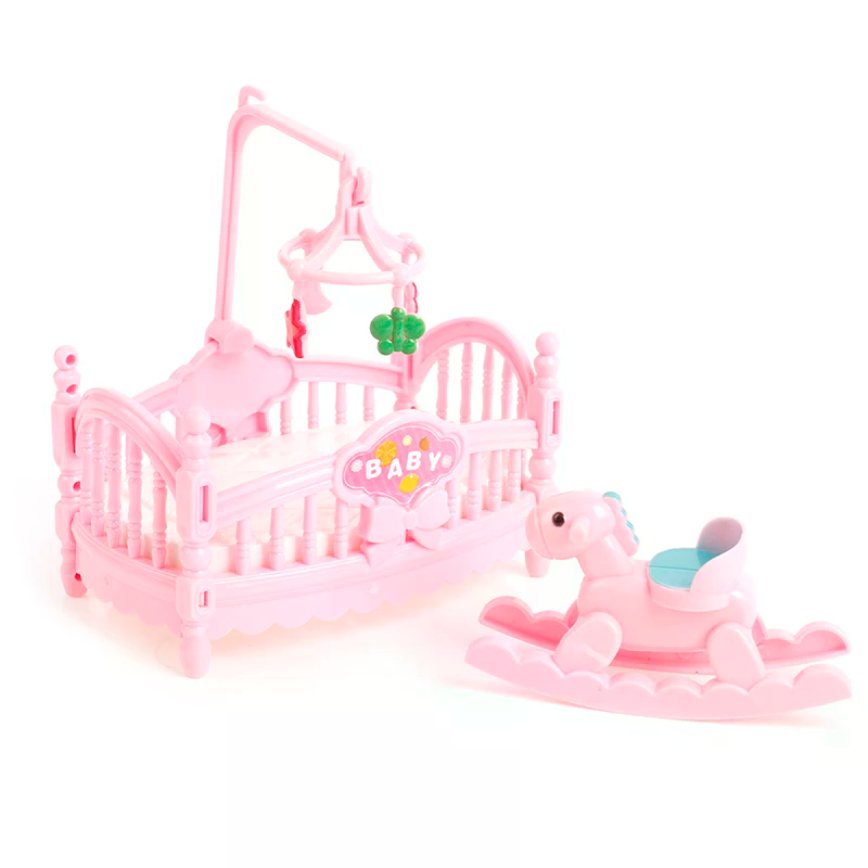 Conjunto de Berço Miniatura de - Kids Outdoor Doll House avaliação e preço