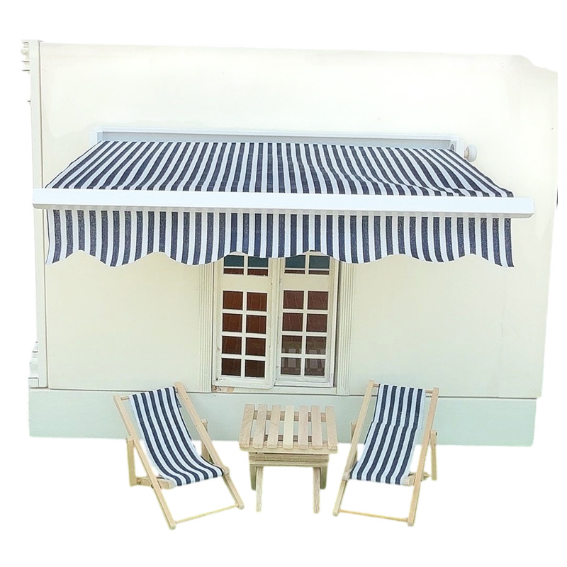 1/12 casa de bonecas simulação - Kids Outdoor Doll House avaliação e preço
