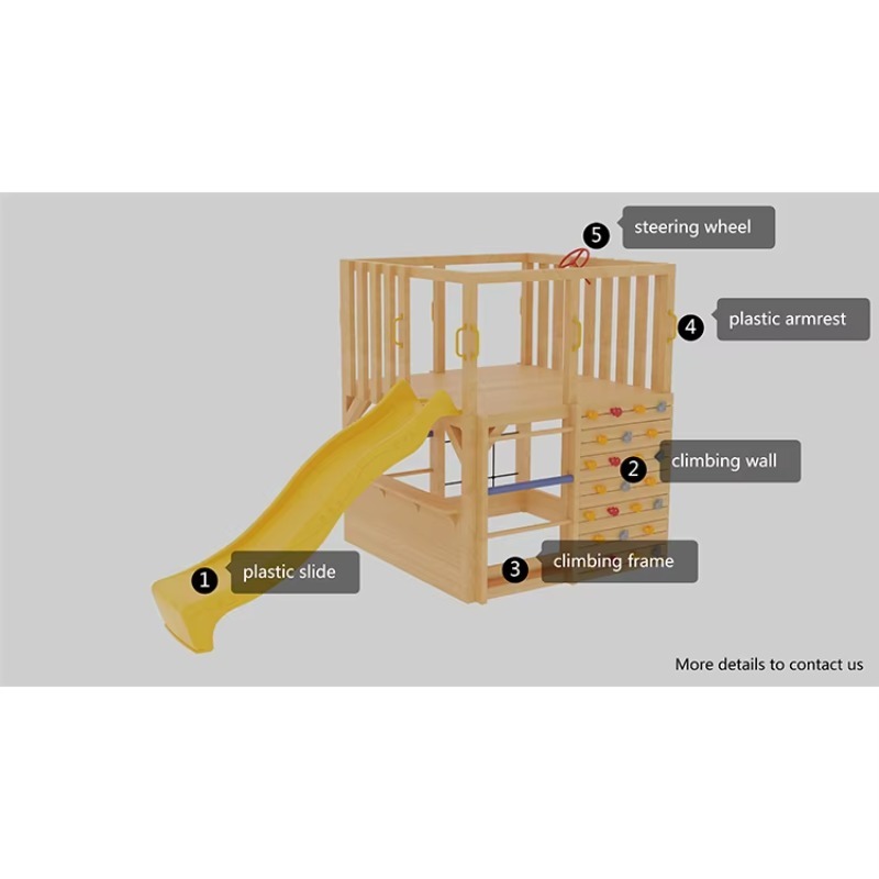 Casa de Brinquedo de Madeira p - Kids Outdoor Cubby House avaliação e preço